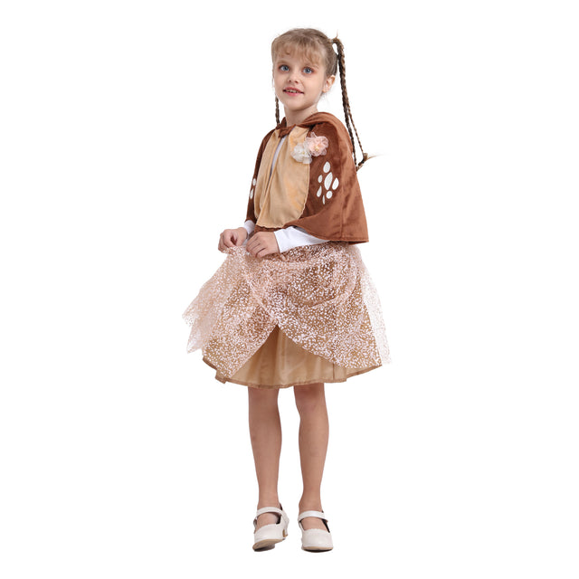 Reindeer Costume for Girl, Deer Tutu Dress for Kid