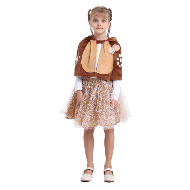 Reindeer Costume for Girl, Deer Tutu Dress for Kid