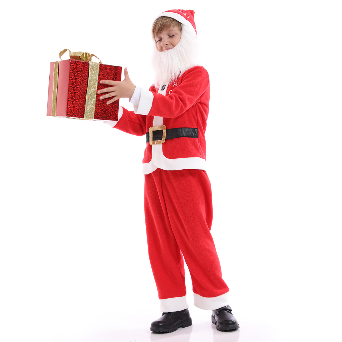 Plush hot sale santa suit